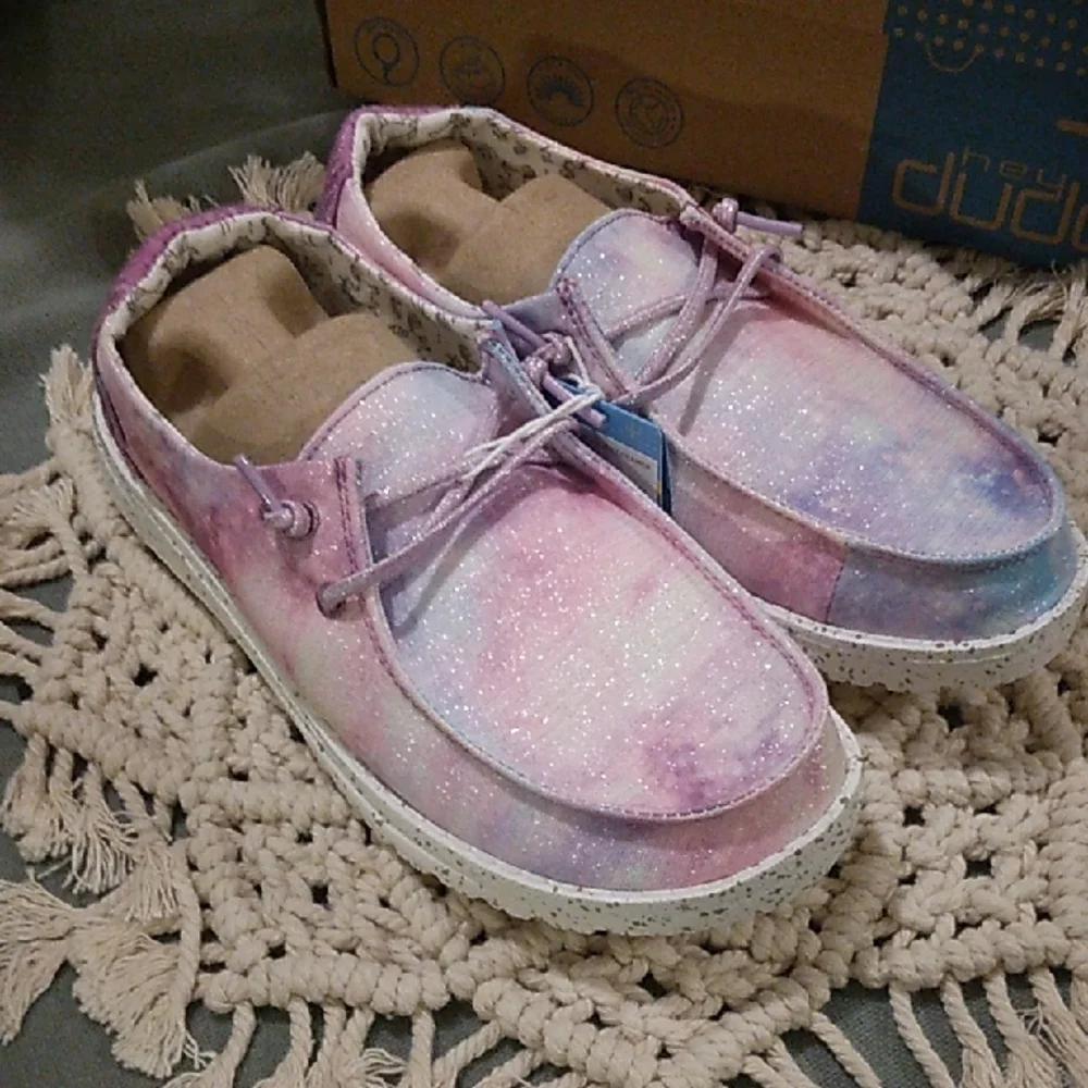 Hey Dude Wendy Youth Dreamer Unicorn Shoes Y5-L6